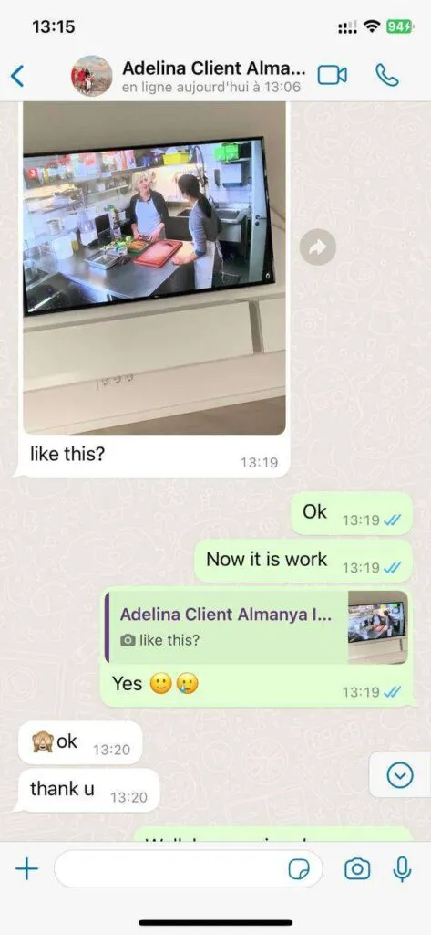 Support conversation screenshot 4